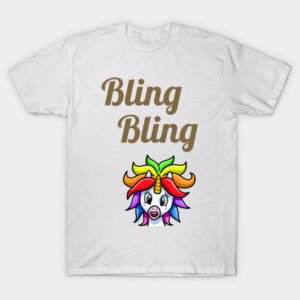 Bling Bling rainbow unicorn LGBTQ